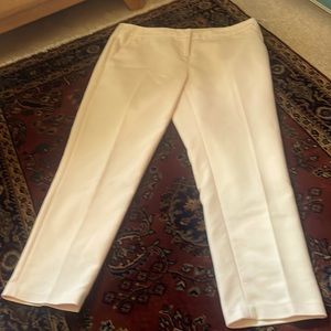 Amanda and Chelsea blush pink dressy capris